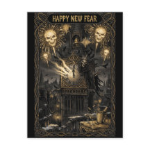 "HAPPY NEW FEAR" ゴシック時計塔の新年