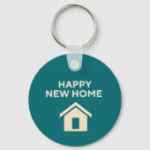 Happy New Home x Teal キーホルダー (正面)