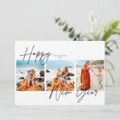 Happy New Yearの3枚の写真 シーズンカード (スタンド正面)