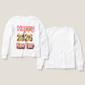 Happy New year  (デザイン 正面＆背面)