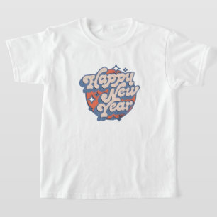 「Happy New Year」のTシャツ – フェスティバルとおもしろいデザイン Tシャツ