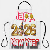Happy New year  エプロン (正面)