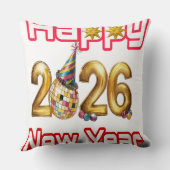 Happy New year  クッション (裏面)