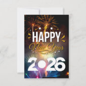 Happy New Year サンキューカード (正面)