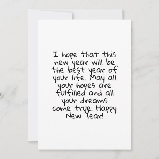 HAPPY NEW YEAR セーブザデート (正面)