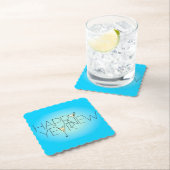 Happy New Year ペーパーコースター (インサイチュ)