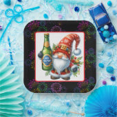 Happy New Year  ペーパープレート (パーティー)