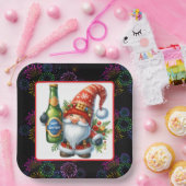 Happy New Year  ペーパープレート (パーティー)