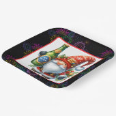 Happy New Year  ペーパープレート (傾斜あり)