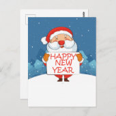 Happy new year ポストカード (正面/裏面)