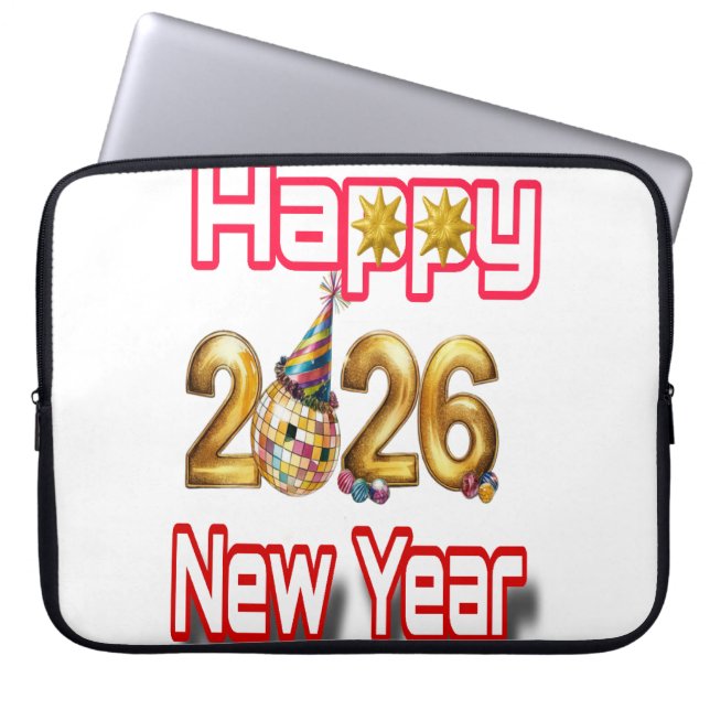 Happy New year  ラップトップスリーブ (正面)