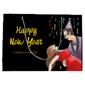 Happy New Year ラージペーパーバッグ (裏面)