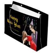 Happy New Year ラージペーパーバッグ (正面アングル)