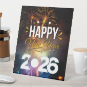 Happy New Year 台座サイン (インサイチュ)