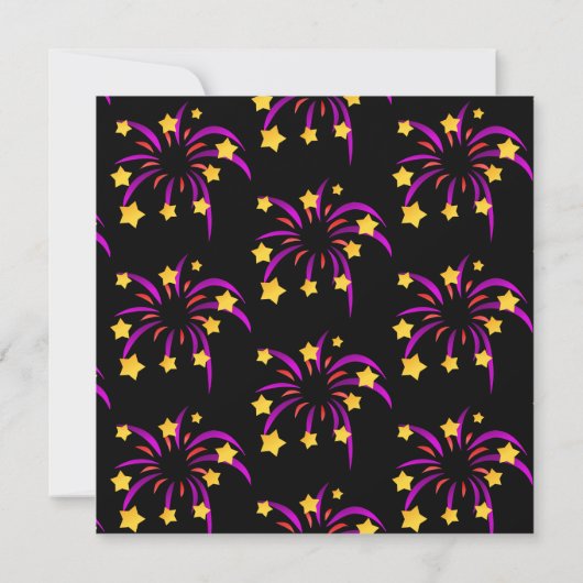 Happy New Year  招待状 (裏面)