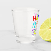 Happy New Year 1.5 oz Shot Glass ショットグラス (左)