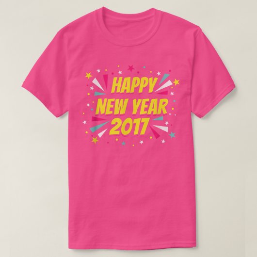 Happy New Year 2017 Shirt Tシャツ (デザイン正面)