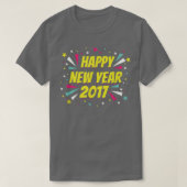 Happy New Year 2017  Tシャツ (デザイン正面)