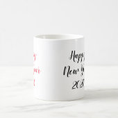 Happy New Year 2020 Cup コーヒーマグカップ (中央)