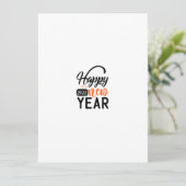 Happy New Year 2022 招待状 (スタンド正面)