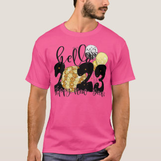 Happy New Year 2023 New Years Eve Party Supplies N Tシャツ