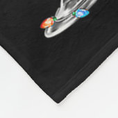 Happy New Year 2024 New Years Eve Fireworks Gles O フリースブランケット (角)