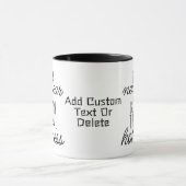 Happy New year 2024 Script New yearsパーティー マグカップ (中央)