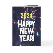 Happy New Year 2024 Send via文字ダウンロード