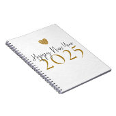 Happy New Year 2025ノートブック ノートブック (右側)