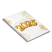 Happy New Year 2025ノートブック ノートブック (右側)