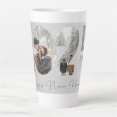 Happy New Year 2025 カフェラテマグ (正面)