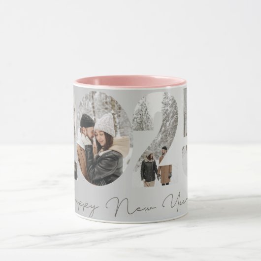 Happy New Year 2025  マグカップ (中央)