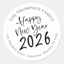 Happy New Year 2025 Script Return Name Address