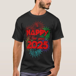 Happy New Year 2025 Tシャツ