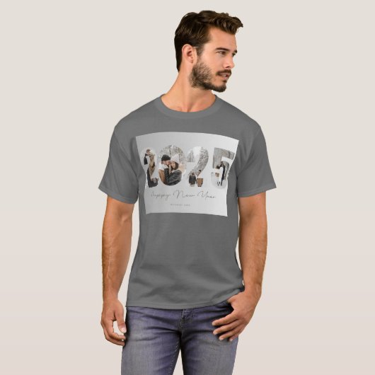 Happy New Year 2025  Tシャツ (正面フル)