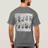 Happy New Year 2025  Tシャツ (裏面)