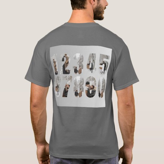 Happy New Year 2025  Tシャツ (裏面)