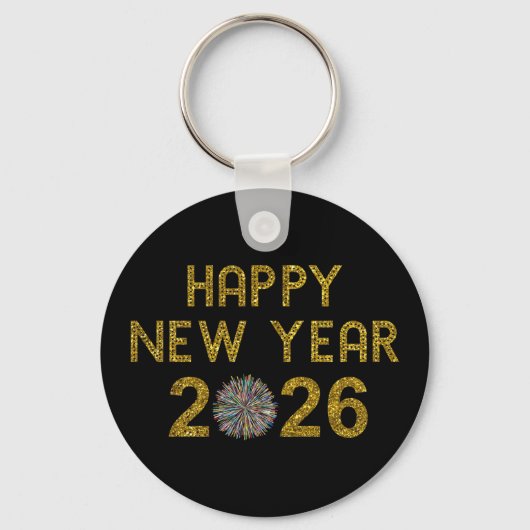 Happy New Year 2026 キーホルダー (正面)