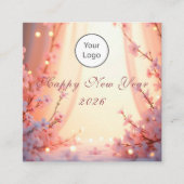 Happy New Year 2026 スクエア名刺 (正面)