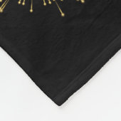 Happy New Year 2026 フリースブランケット (角)