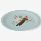 Happy New Year 2026 ペーパープレート (アングル)