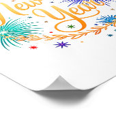 Happy New Year 2026  ポスター (角)