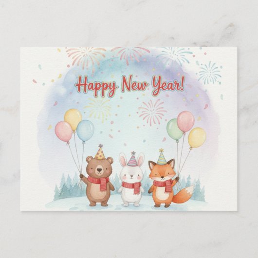 HAPPY NEW YEAR 2026  ポストカード (正面)