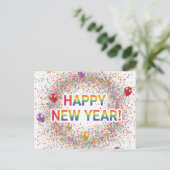 HAPPY NEW YEAR 2026  ポストカード (スタンド正面)