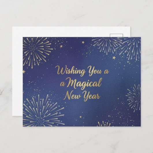 HAPPY NEW YEAR 2026 ポストカード (正面/裏面)