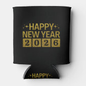 Happy New Year 2026 缶クーラー (正面)