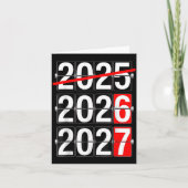Happy New Year 2026 2027 67 Meme Six Seven Funny  カード (正面)