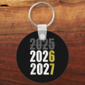Happy New Year 2026 2027 67 Meme Six Seven Kids Me キーホルダー (正面)