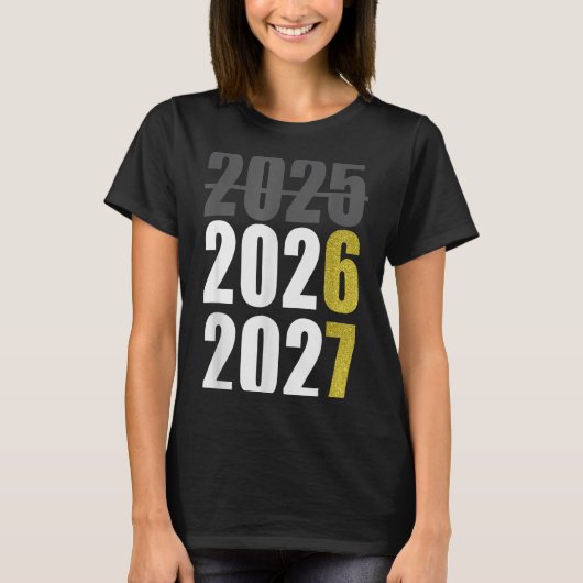 Happy New Year 2026 2027 67 Meme Six Seven Kids Me Tシャツ (正面)