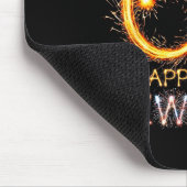 Happy New Year 2026 67th Bday Fireworks Number 67  マウスパッド (コーナー)